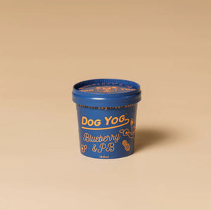 Dog Yog ~ Blueberry & Peanut Butter Probiotic Ice Cream ~ 120ml