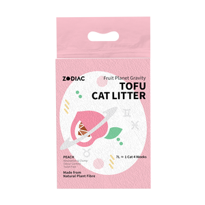 Zodiac ~ Fruity Tofu Cat Litter ~ Peach