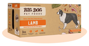 Big Dog Pet Food ~ Lamb ~ 3kg