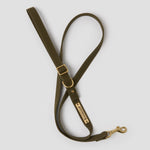 Animals in Charge ~ Olive ~ Organic Canvas Dog Lead