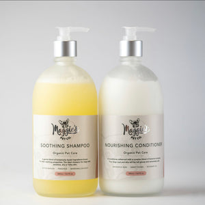 Maggie's Organic Pet Care ~ Soothing Shampoo & Nourishing Conditioner Bundle