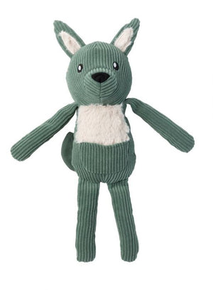 Fuzzyard ~ Myrtle Green Kangaroo ~ Plush Dog Toy