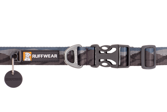 Ruffwear ~ Grey (Rocky Mountains) ~  Flat Out Collar