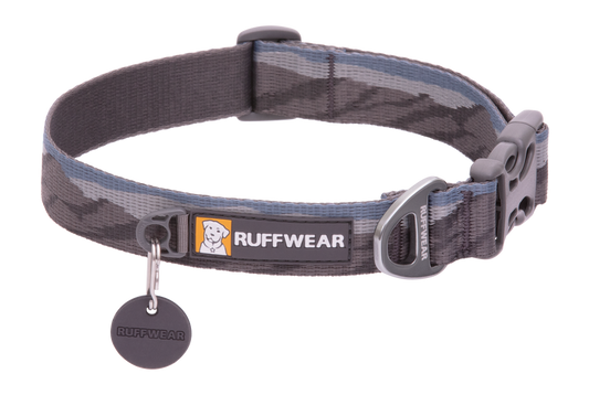 Ruffwear ~ Grey (Rocky Mountains) ~  Flat Out Collar