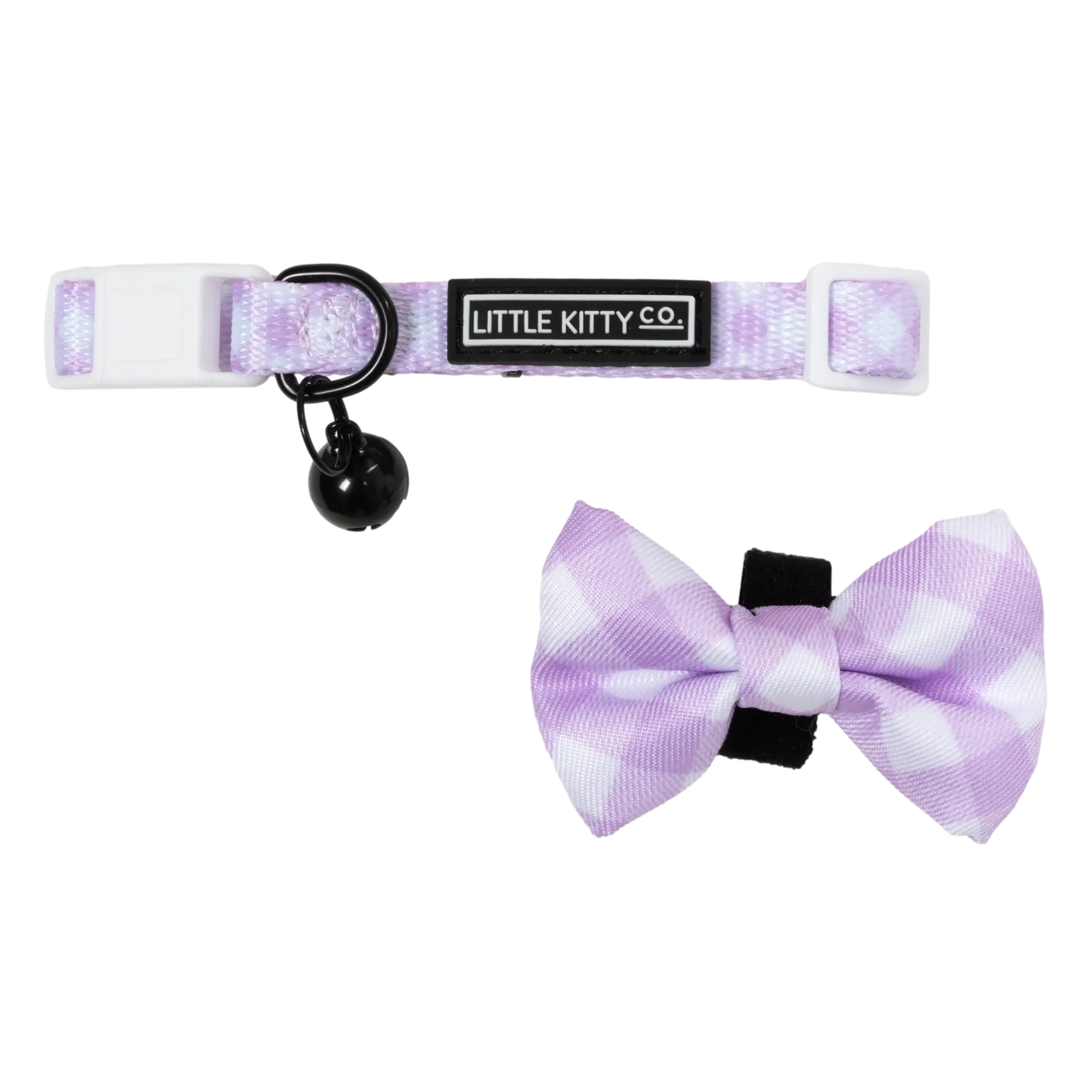 Little Kitty Co. ~ Follow the Rainbow ~ Cat Collar and Bow Tie