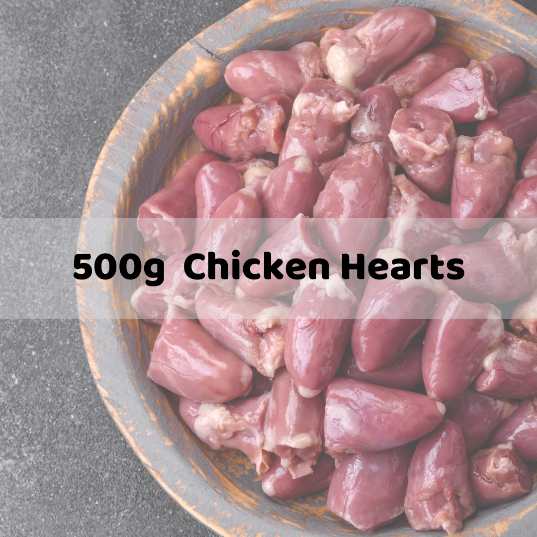 The Pawfect Butcher ~ Raw Chicken Hearts ~ 500g