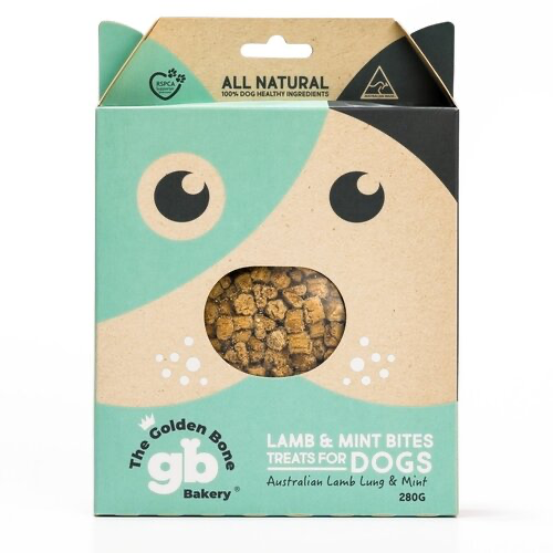 Golden Bone ~ Lamb & Mint Bites ~ Dog Training Treats ~ 40g