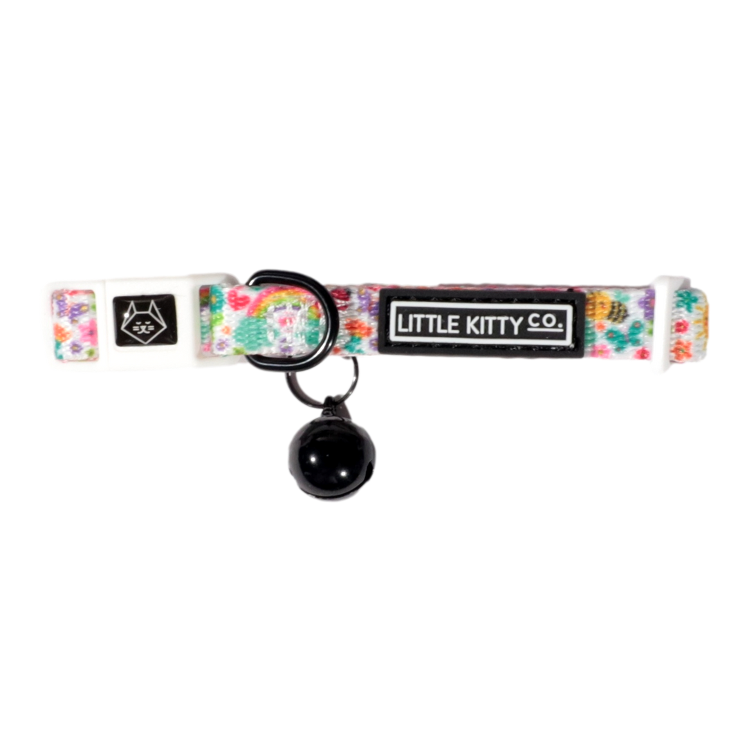 Little Kitty Co. ~ Follow the Rainbow ~ Cat Collar and Bow Tie