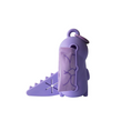 Load image into Gallery viewer, Stylish Hound ~ Dino poo bag holder ~ Lilac
