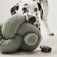 Load image into Gallery viewer, Lambwolf ~ O Nou Dog Toy ~ oversized, Squeaky & Snuffle ~ Sage
