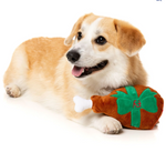 Fuzzyard ~ Jolly Christmas Ham ~ Christmas Plush Dog Toy