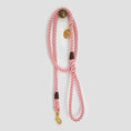 Load image into Gallery viewer, Animals in Charge ~ Pink ~ Handmade Rope Leash
