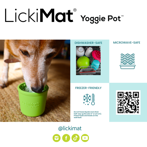 Lickimat ~ Yoggie Pot