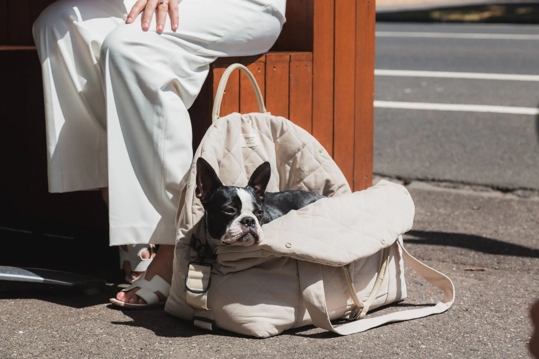 Fuzzyard Life ~ Sandstone ~ Multipurpose Carrier and Car Seat