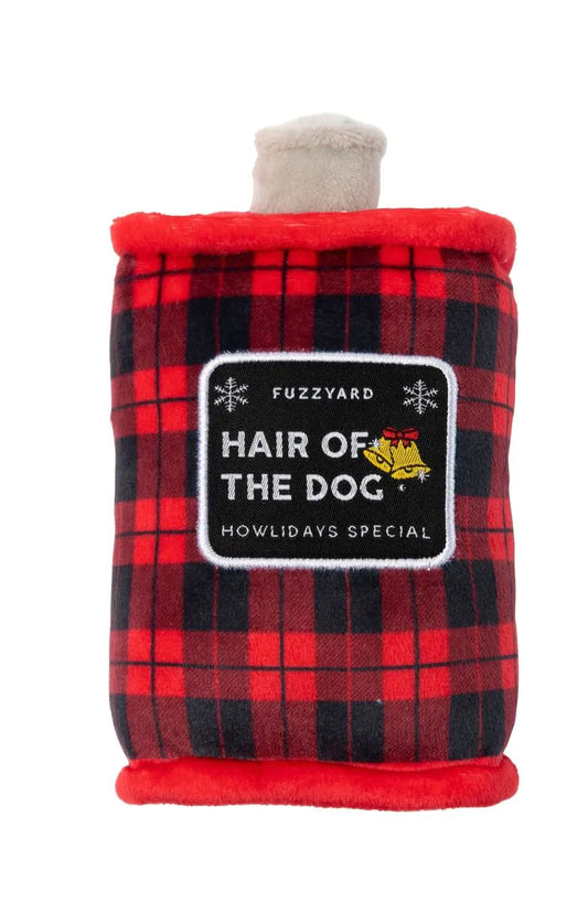 Fuzzyard Christmas ~ Hair of the Dog ~ Plush Dog Toy