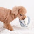 Load image into Gallery viewer, Lambwolf ~ Toto Dog Toy ~ Squeaky Snuffle Ball ~ Blues
