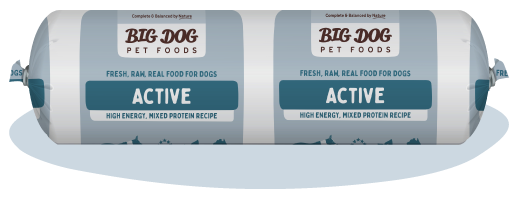 Big Dog Pet Food ~ Active  ~ 2kg (raw)