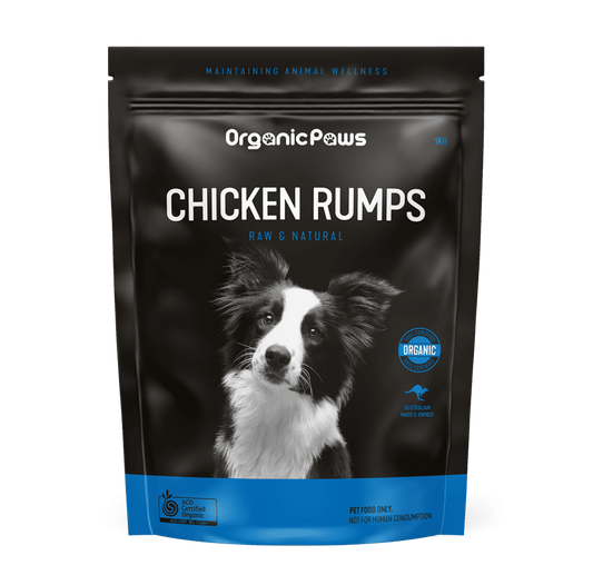 Organic Paws ~ Chicken Rumps ~ 1kg