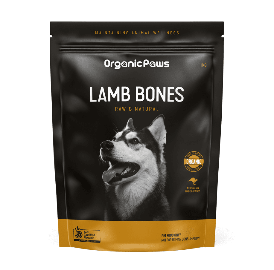 Organic Paws ~ Lamb Bones ~ 1kg