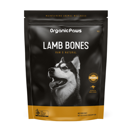 Organic Paws ~ Lamb Bones ~ 1kg