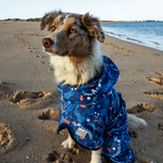 Stylish Hound ~ Dog Swim Robe ~ Oceanblue