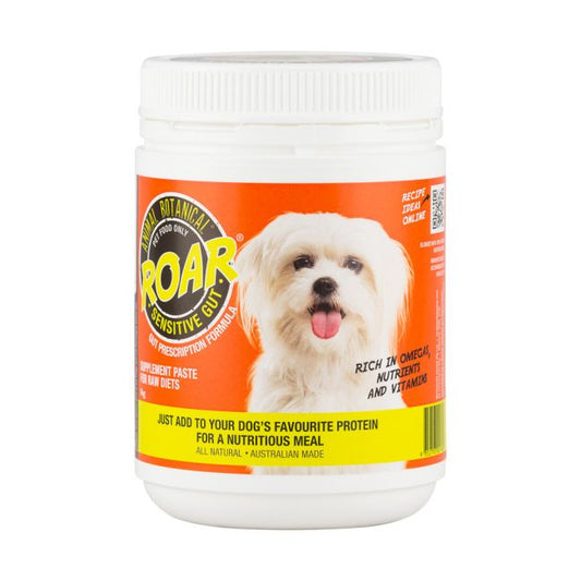 Animal Botanical by McDowell's ~ ROAR 'Sensitive Gut' Dietary Formula ~ 1kg ~ PREORDER