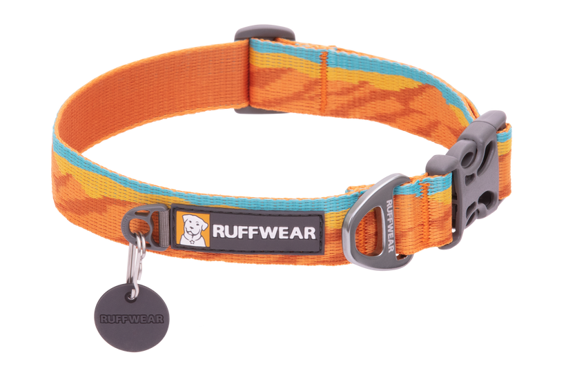 Ruffwear ~ Orange (Fall Mountains) ~  Flat Out Collar