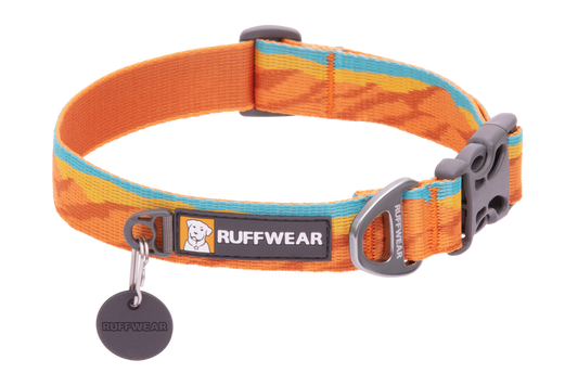 Ruffwear ~ Orange (Fall Mountains) ~  Flat Out Collar