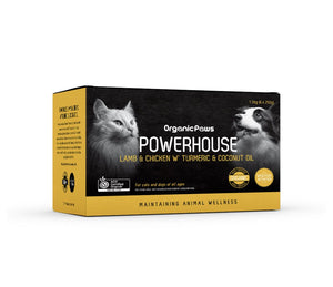Organic Paws - Lamb & Chicken with Turmeric & Coconut Oil Powerhouse Blend - Maggies Dog Wellness
