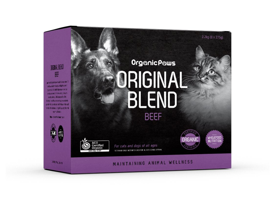 Organic Paws - Beef Original Blend - Maggies Dog Wellness