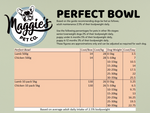 Perfect Bowl ~ Chicken ~ Freshly Cooked Dog Food ~ 450g ~ arriving 16th