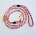 Load image into Gallery viewer, Animals in Charge ~ Pink ~ Handmade Rope Leash
