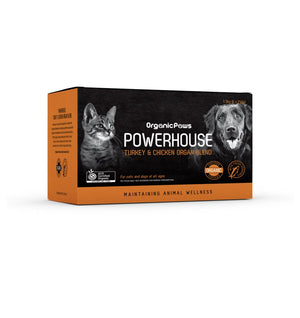 Organic Paws - Turkey & Chicken Organ Powerhouse Blend - Maggies Dog Wellness