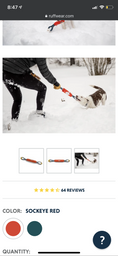 Load image into Gallery viewer, PACIFIC LOOP™ TOY - Sockeye Red - Maggies Dog Wellness
