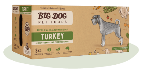 Big Dog Pet Food ~ Turkey ~ 3kg