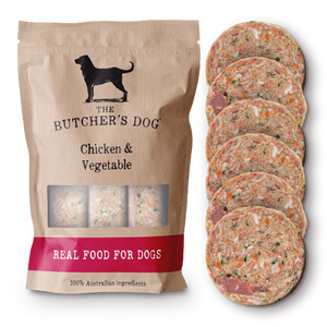 The Butchers Dog ~ Chicken & Veg ~ 1.55kg ~ PREORDER