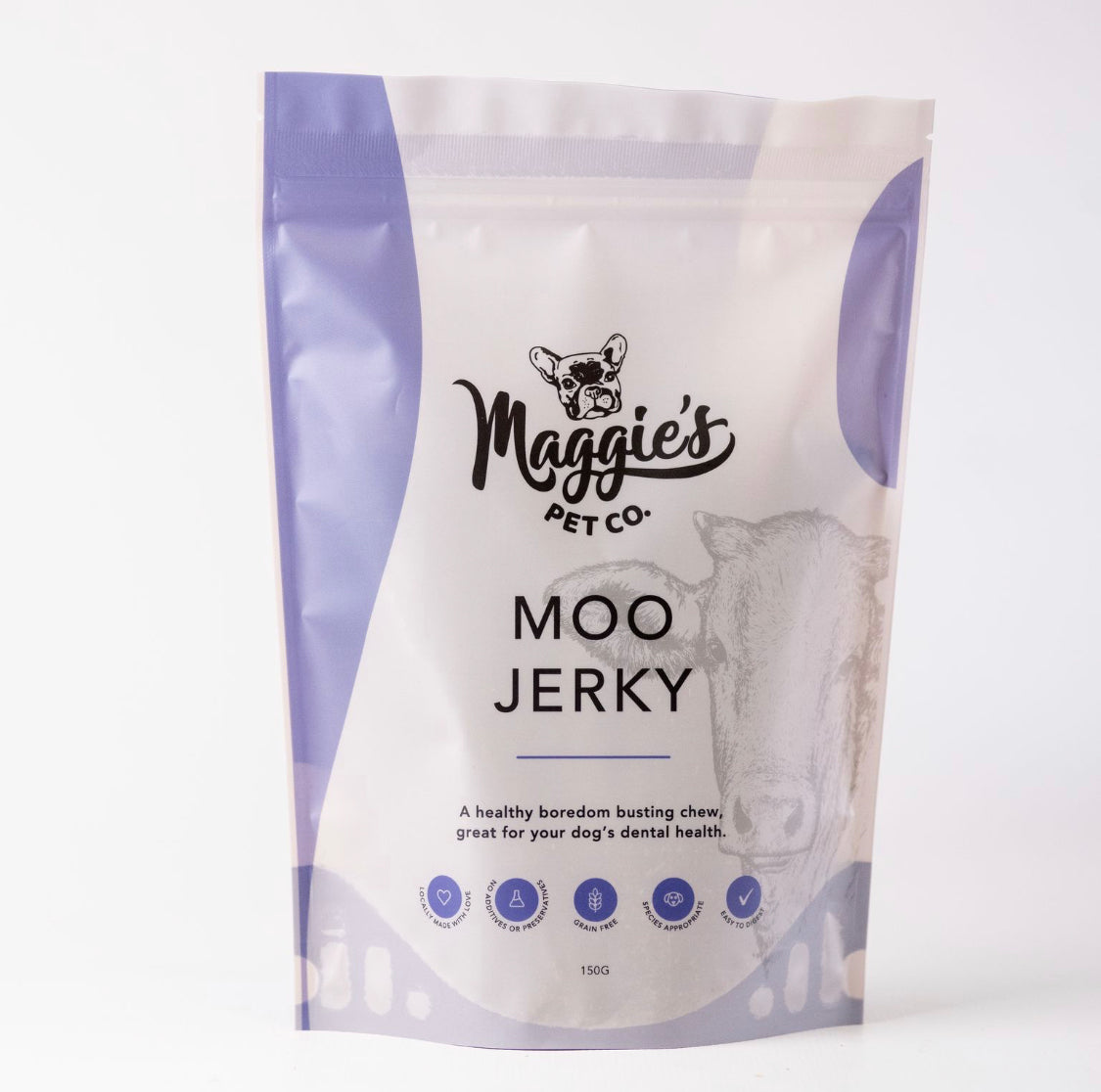 Maggie's Treats ~ Moo Jerky ~ 150g