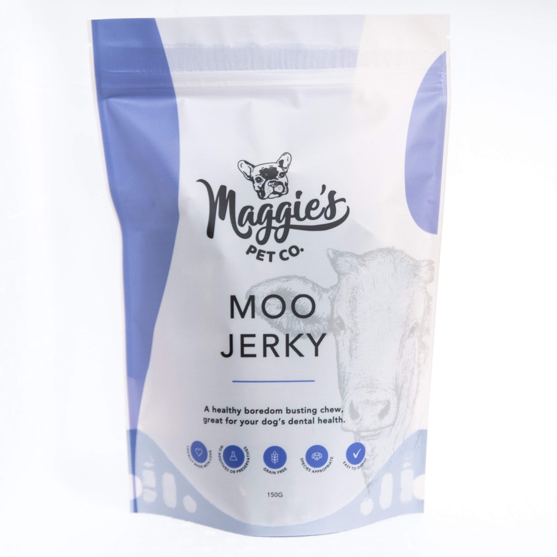 Maggie's Treats ~ Moo Jerky ~ 150g