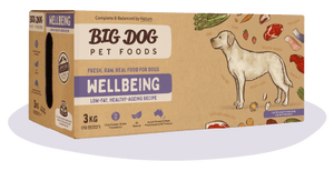Big Dog Pet Food ~ Wellbeing ~ 3kg