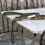 Animals in Charge ~ Olive ~ Organic Canvas Dog Lead