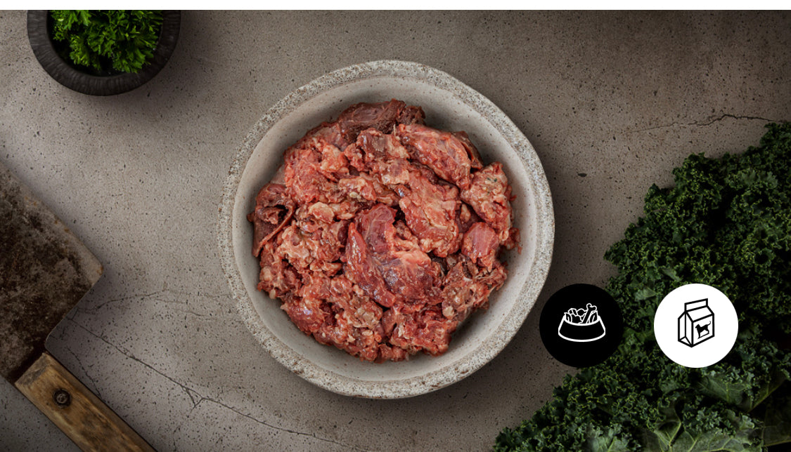 The Butchers Dog ~ Chunky Beef, Heart & Liver ~ 1.5kg ~ PREORDER