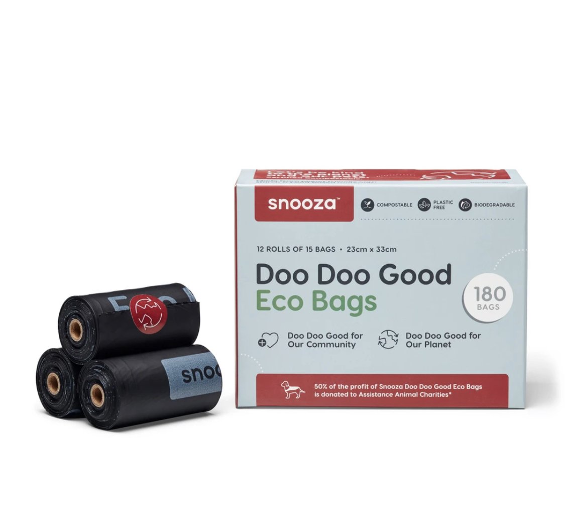 Snooza ~ Eco Poop Bags ~ 180 Pack