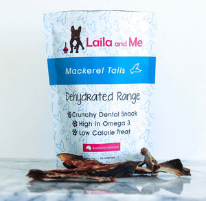 Laila & Me ~ Dehydrated Mackerel Tails Treat