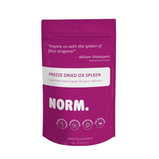 Norm Get Wild ~ Ox Spleen Meal Topper ~ 110g