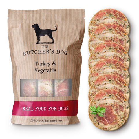 The Butchers Dog ~ Turkey & Veg ~ 1.5kg ~ PREORDER