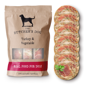 The Butchers Dog ~ Turkey & Veg ~ 1.55kg ~ PREORDER