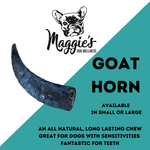 Goat Horn - Maggies Dog Wellness